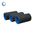 Large diameter 300mm hdpe pipe plastic drain pipe 6m standard length